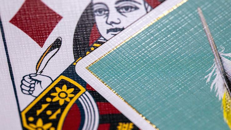 Feather Deck: Goldfinch Edition, Teal by Joshua Jay
