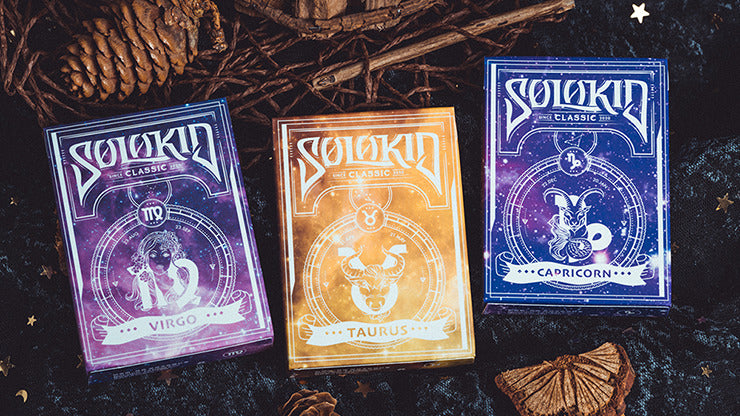 Solokid Constellation Series V2, Virgo Playing Cards by BOCOPO