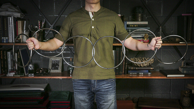 Michael Ammar Linking Rings / 5 Ring Set by Michael Ammar & TCC