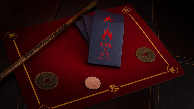 BRAND OF FIRE / BLUE, Gimmicks and Online Instructions by Federico Poeymiro