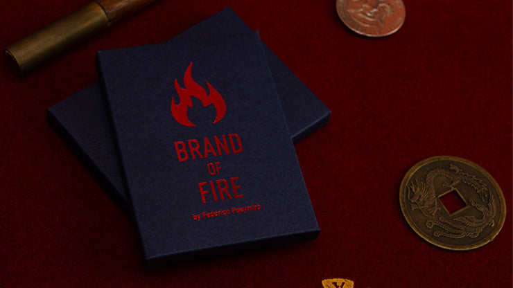 BRAND OF FIRE / BLUE, Gimmicks and Online Instructions by Federico Poeymiro