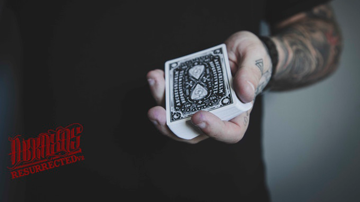 Resurrected V2, Black Playing Cards By Abraxas