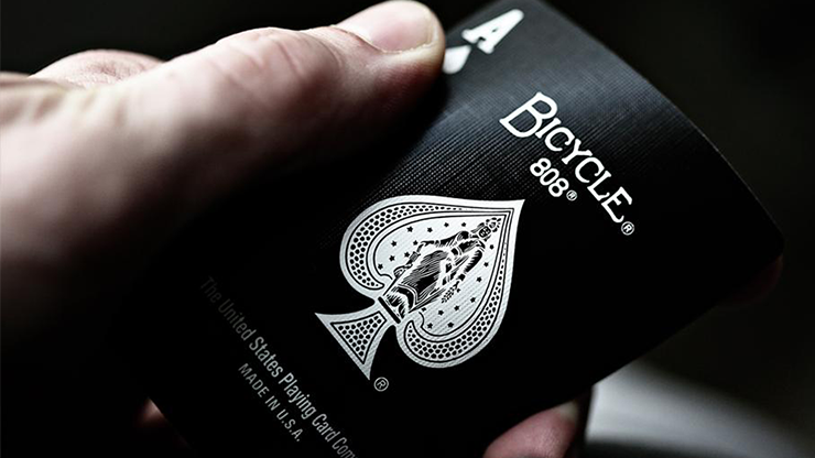 Bicycle Black Tiger Red Playing Cards