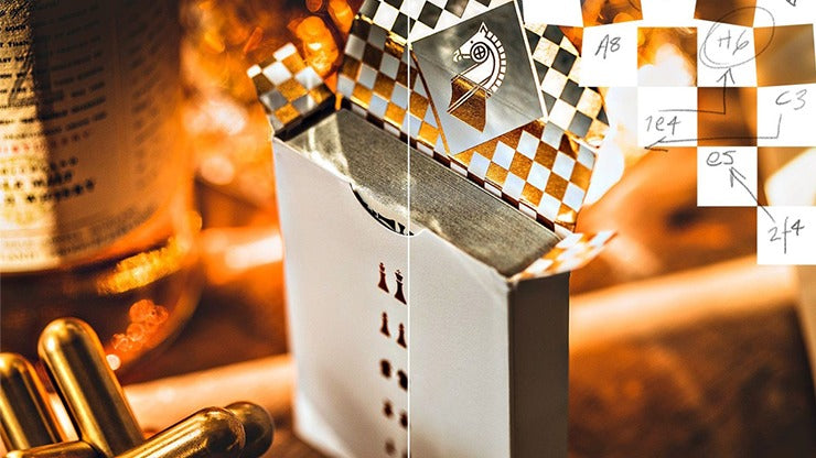 Knights V2, White Playing Cards