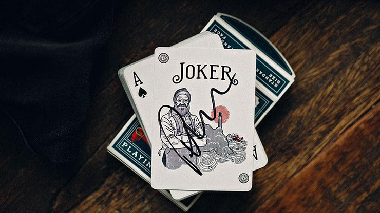 Blue Keepers Playing Cards