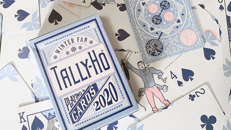 Tally-Ho Winter Fan Playing Cards