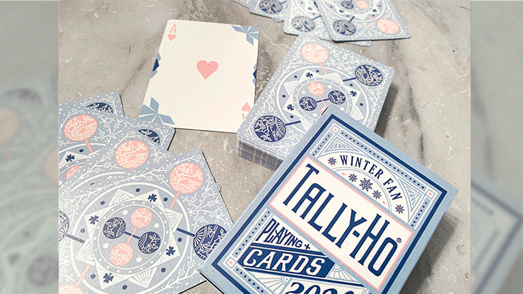 Tally-Ho Winter Fan Playing Cards