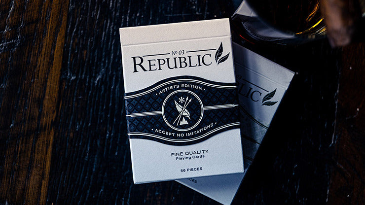 Republic Artist, Black Playing Cards