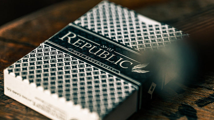 Republic Artist, Black Playing Cards