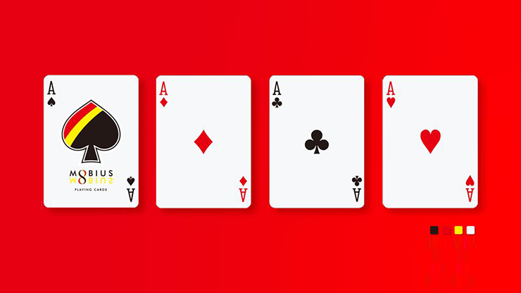 MOBIUS Black Playing Cards by TCC Presents