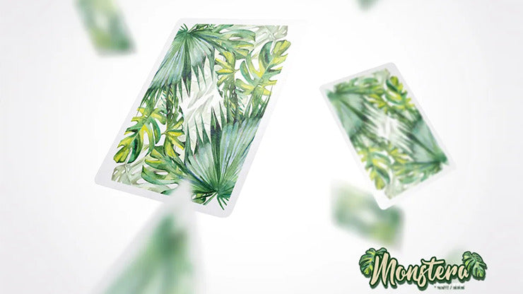 Monstera, Green Playing Cards by TCC Presents