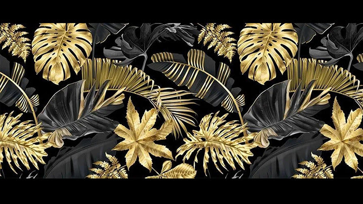 Monstera, Black Playing Cards by TCC Presents