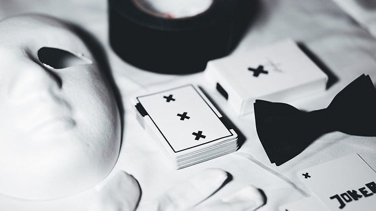 X Deck, White Signature Edition Playing Cards by Alex Pandrea