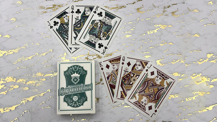 Benchmark, Teal Playing Cards
