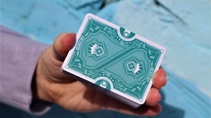 Benchmark, Teal Playing Cards