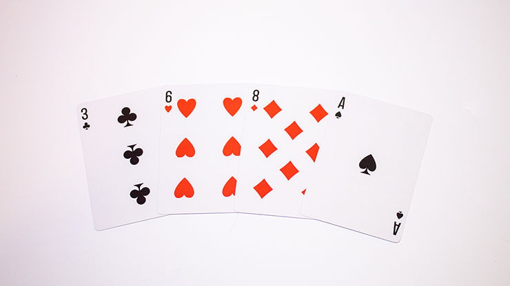 Cactus, Dusty Blue Playing Cards