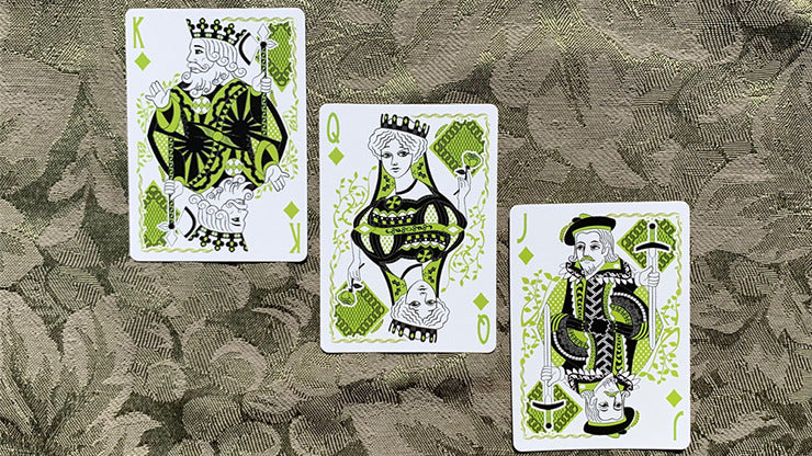 Bicycle Caterpillar, Dark Playing Cards