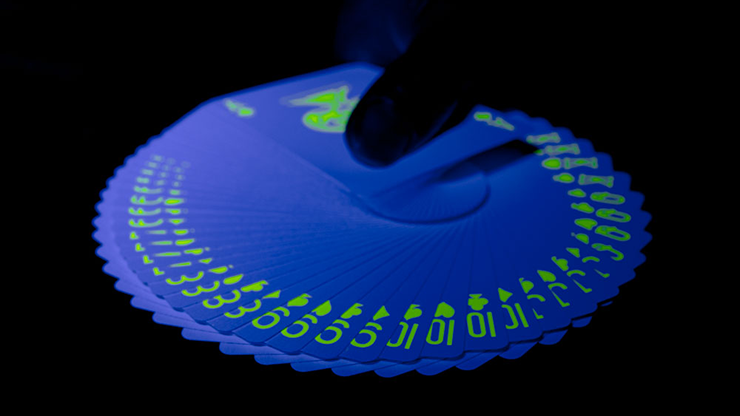 Fluorescent, Neon Edition Playing Cards