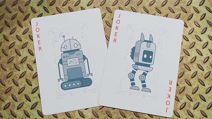 Bicycle Robot Playing Cards, Factory Edition