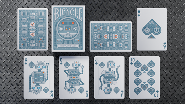Bicycle Robot Playing Cards, Factory Edition