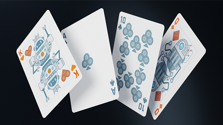 Bicycle Robot Playing Cards, Factory Edition
