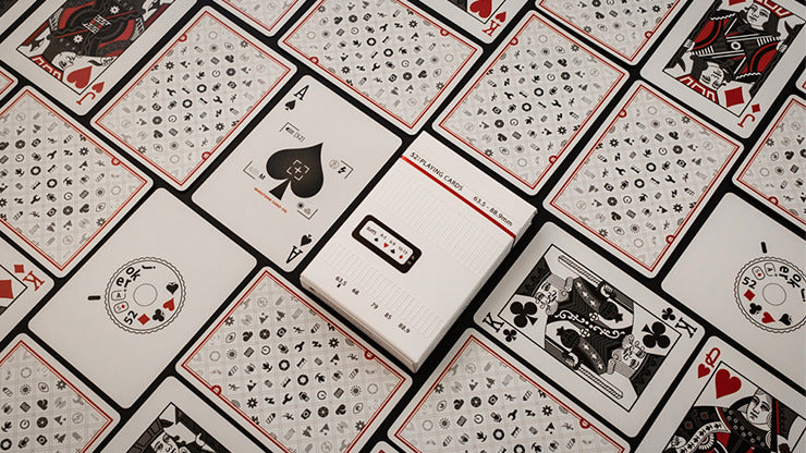 Shooters Collector';s Edition, White Playing Cards by Dutch Card House Company