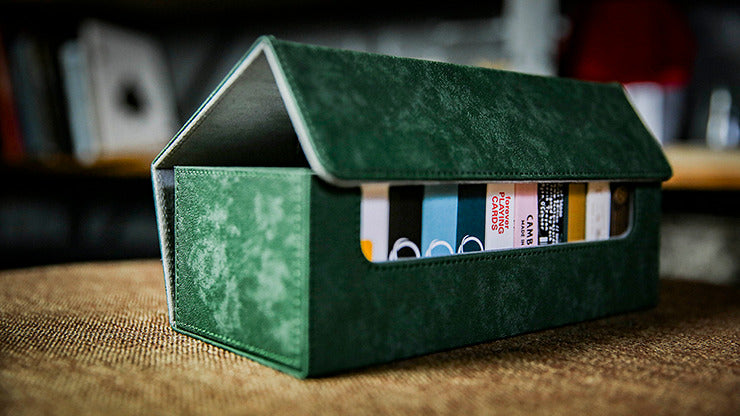 Card Magic Collection GREEN 12 Deck Box by TCC
