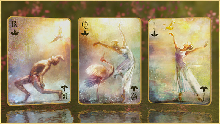 Entwined V1, Rose Summer Playing Cards
