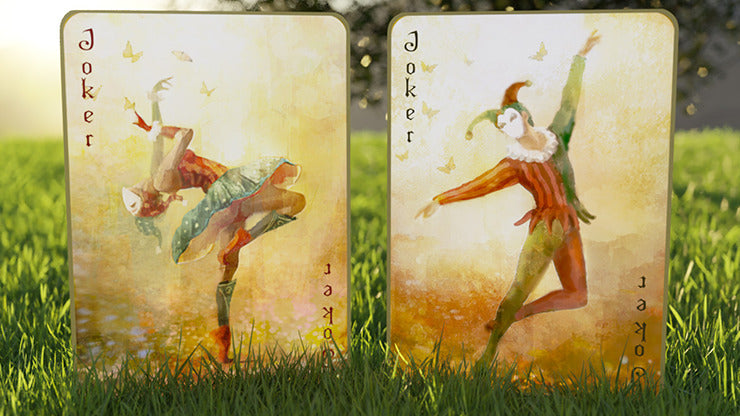 Entwined V1, Rose Summer Playing Cards