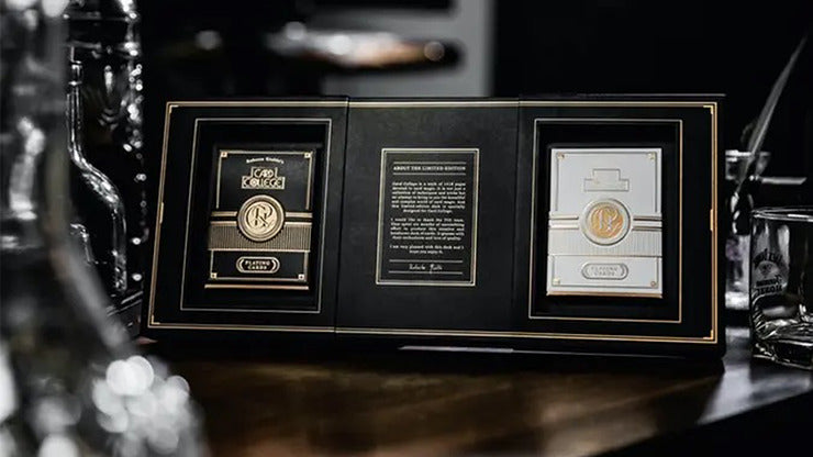 Card College The Deluxe Elegant Box Set Gilded, Black by Roberto Giobbi and TCC Presents