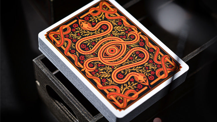 The Secret, Scarlet Edition Playing Cards by Riffle Shuffle