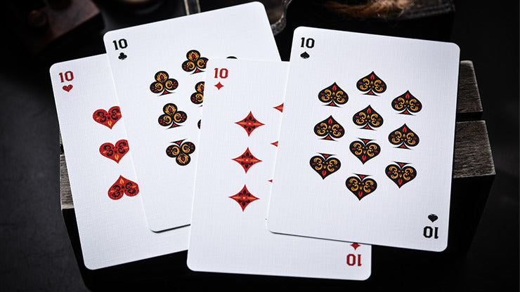The Secret, Scarlet Edition Playing Cards by Riffle Shuffle