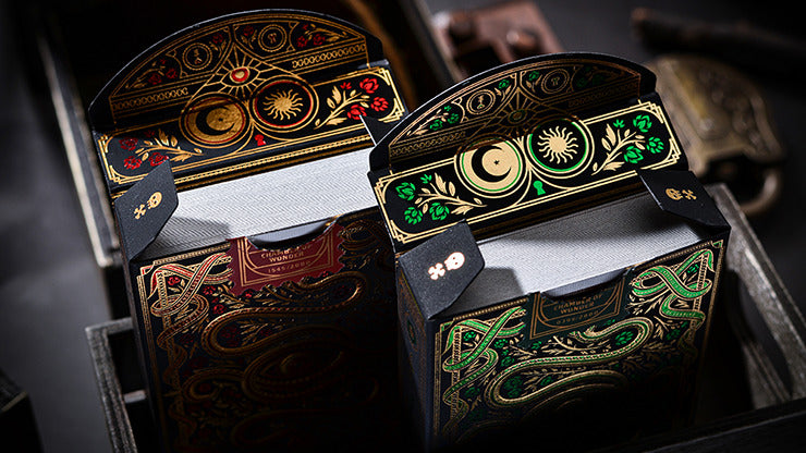 The Secret, Scarlet Edition Playing Cards by Riffle Shuffle