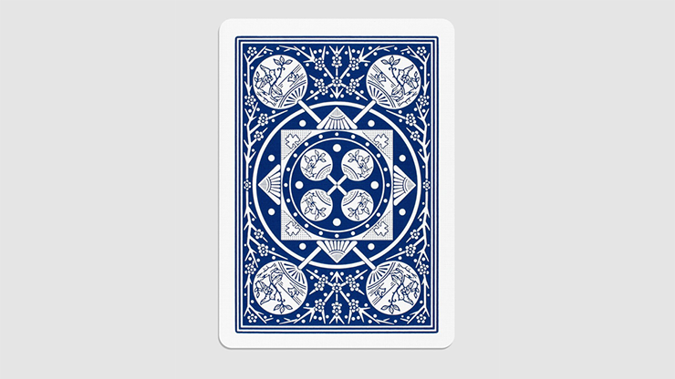 Tally Ho Fan Back Gaff Pack Blue, 6 Cards by The Hanrahan Gaff Company