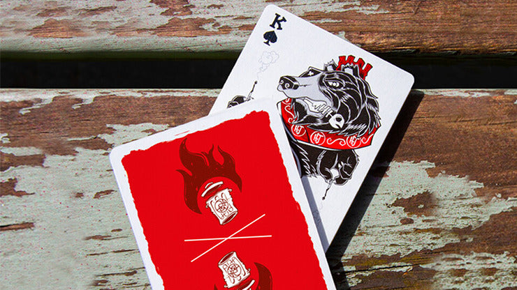 Trash & Burn Playing Cards by Howlin'; Jacks