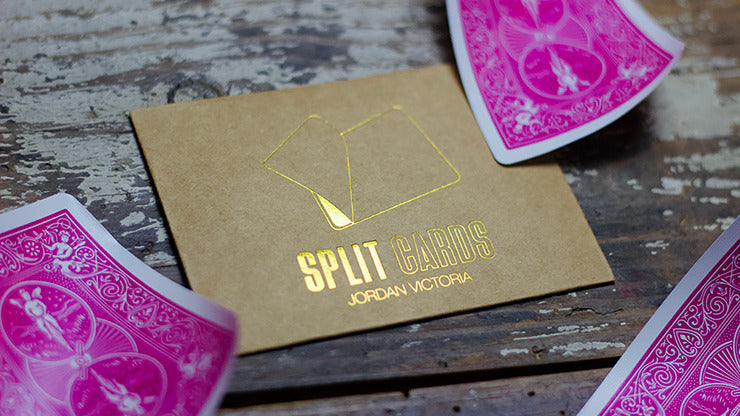 COLORED Split Cards 10 ct., Fushia by PCTC