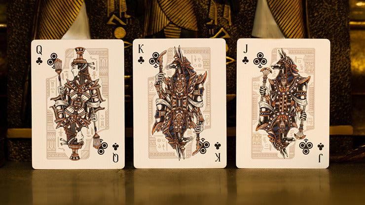 Gods of Egypt, Blue Playing Cards by Divine Playing Cards
