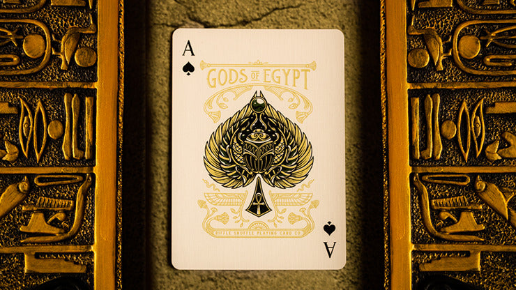 Gods of Egypt, Golden Oasis Playing Cards by Divine Playing Cards