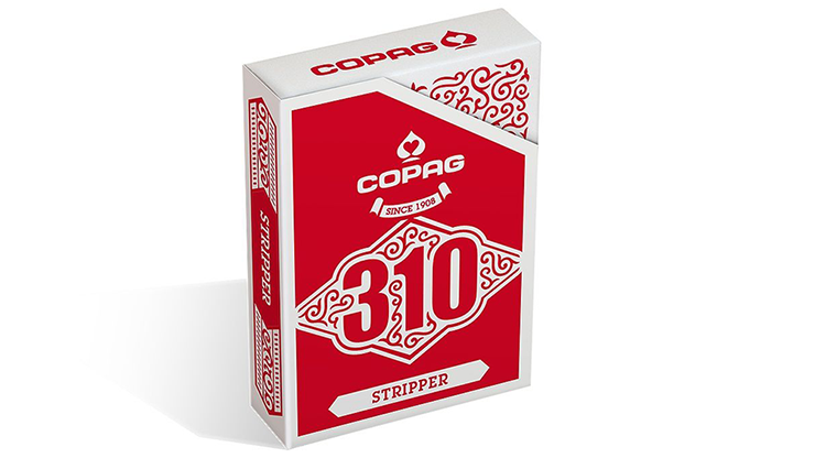 Copag 310 Stripper, Red Playing Cards
