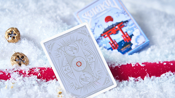 Solokid Sakura, Blue Playing Cards by BOCOPO