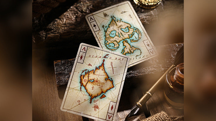 Eye of the Ocean Solis, Blue Playing Cards