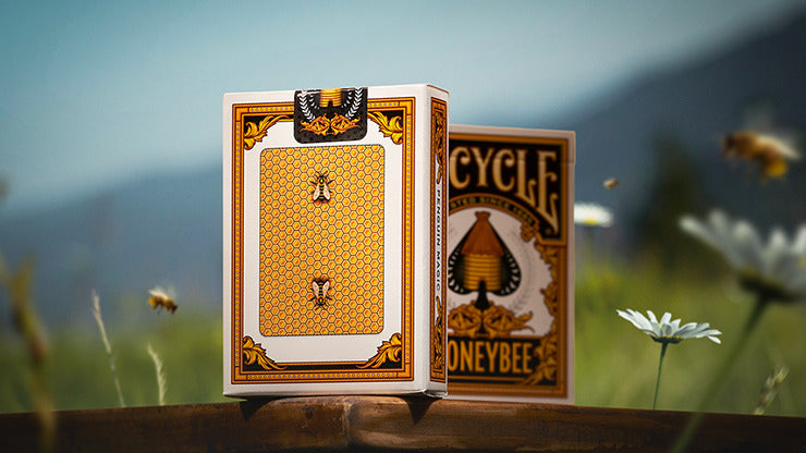 Bicycle Honeybee, Yellow Playing Cards