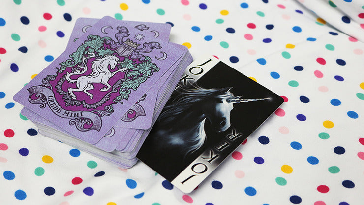 Anne Stokes Unicorns, Purple Cards by USPCC