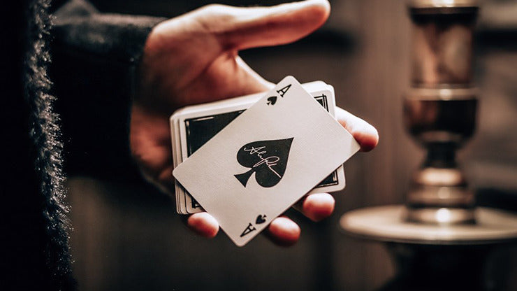 X Deck, Black Playing Cards by Alex Pandrea