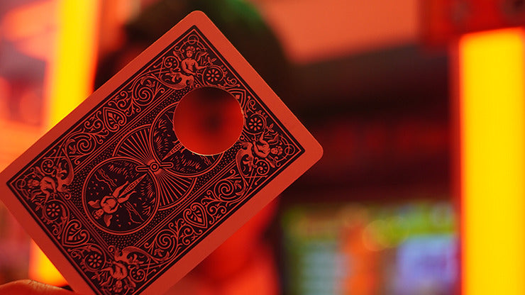 X BLACK HOLE RED, Gimmicks and Online Instructions by Kingsley Xu