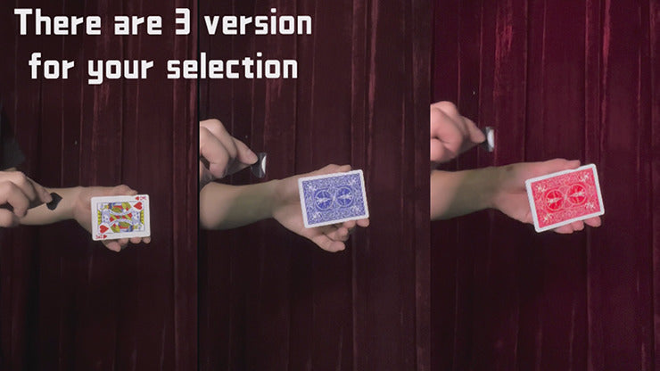 X BLACK HOLE RED, Gimmicks and Online Instructions by Kingsley Xu
