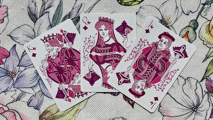 Bicycle Butterfly, Purple Playing Cards