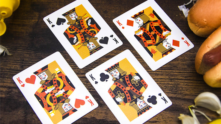 Carvers V2 Pumpkin Playing Cards by OPC