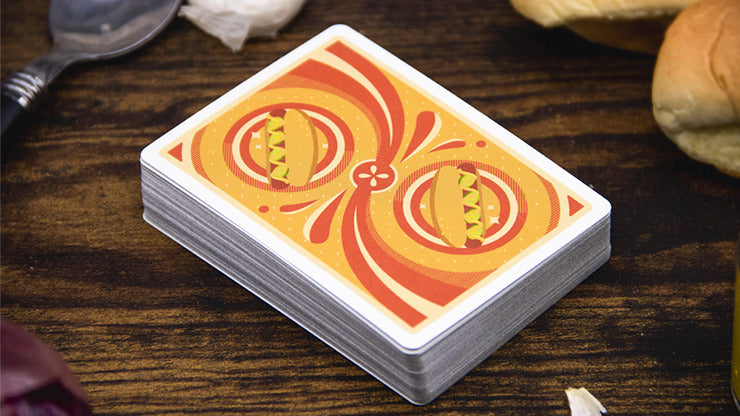 Carvers V2 Pumpkin Playing Cards by OPC