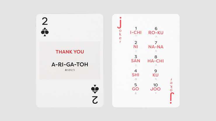 Lingo, Japanese Playing Cards